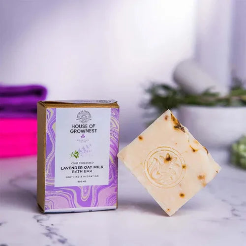 Lavender Oat Milk Bath Bar