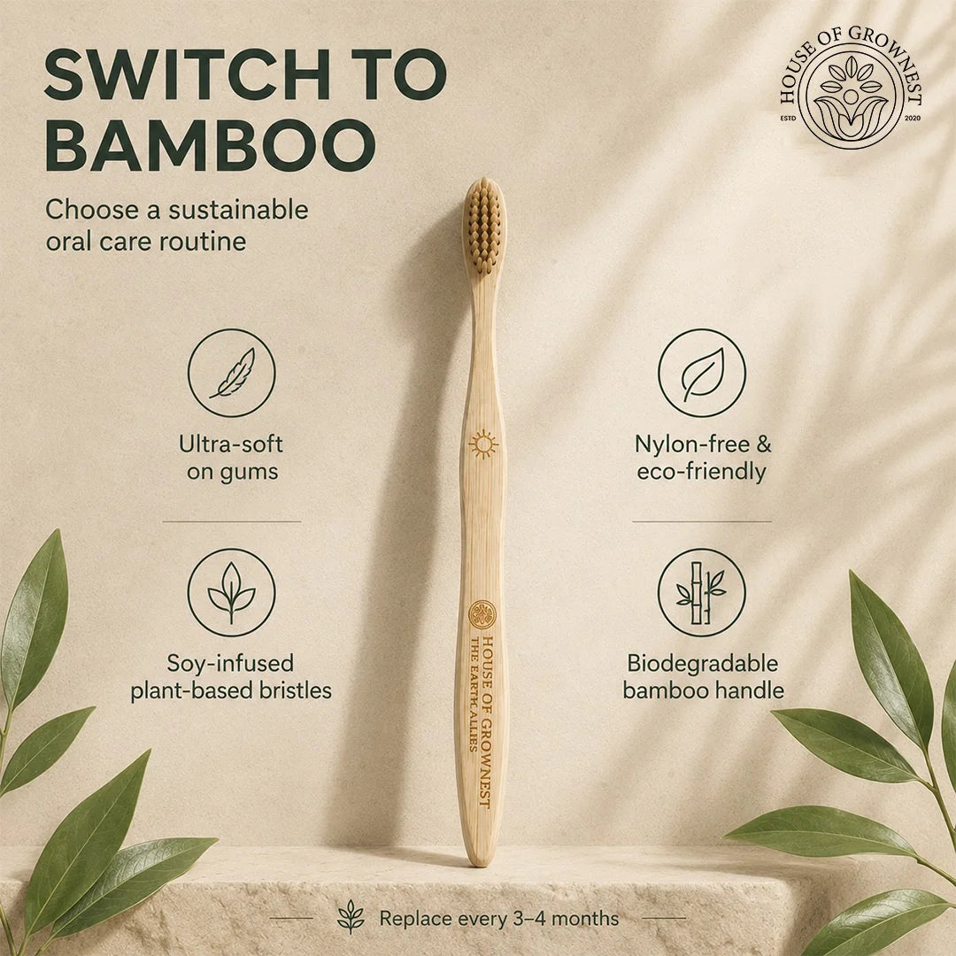 Bamboo Tooth Brush - Adult