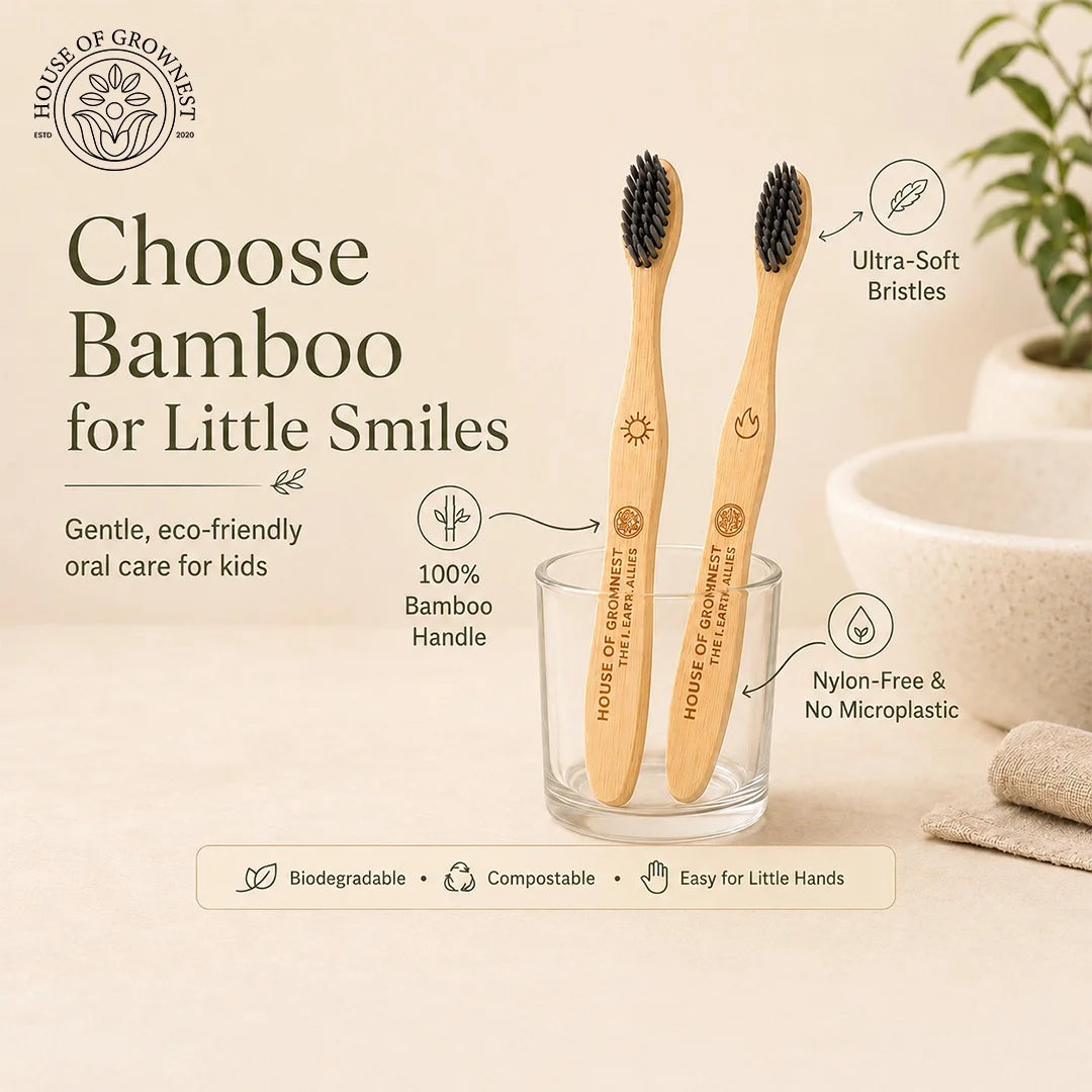 Bamboo Tooth Brush - Kids