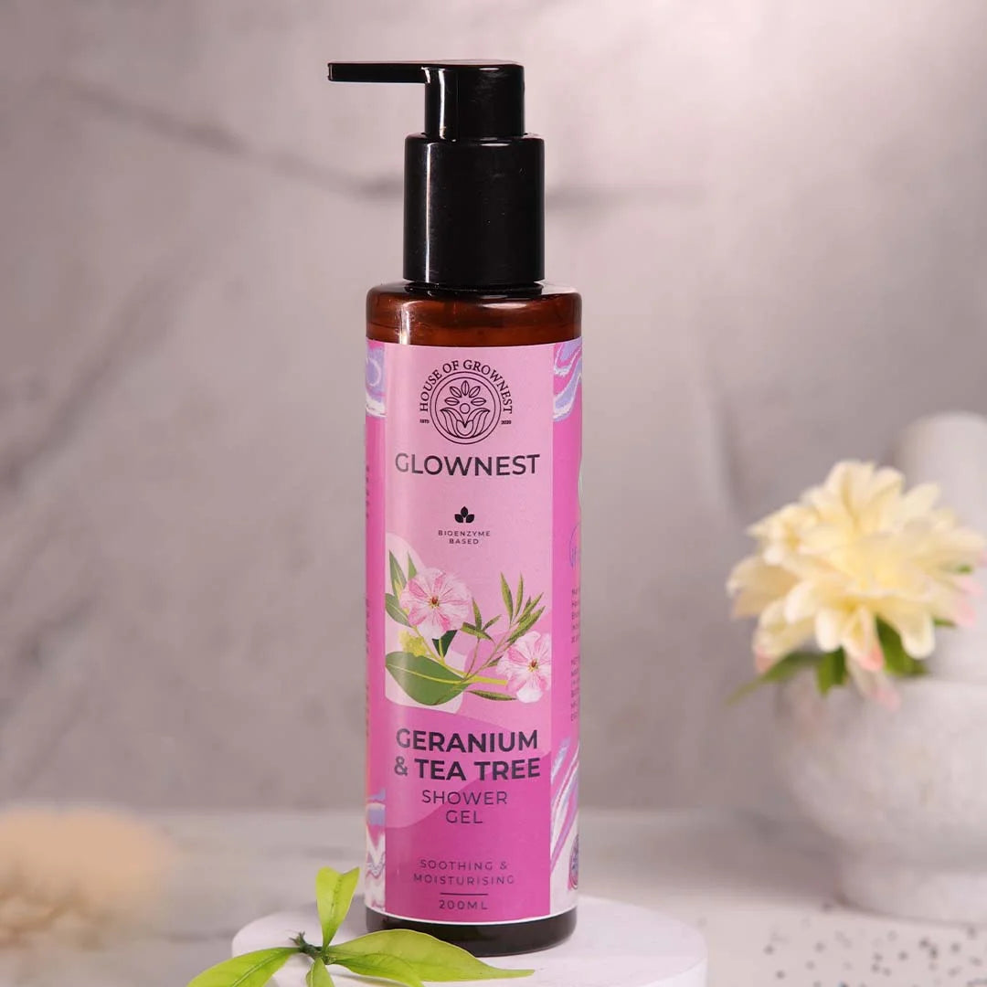 Geranium & Tea Tree Shower Gel