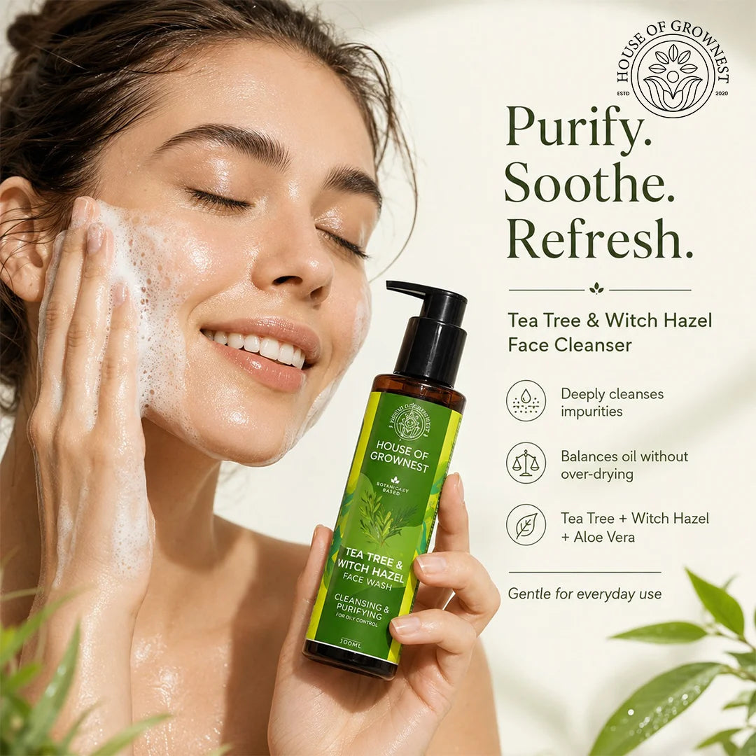 Tea Tree & Witch Hazel Face Cleanser