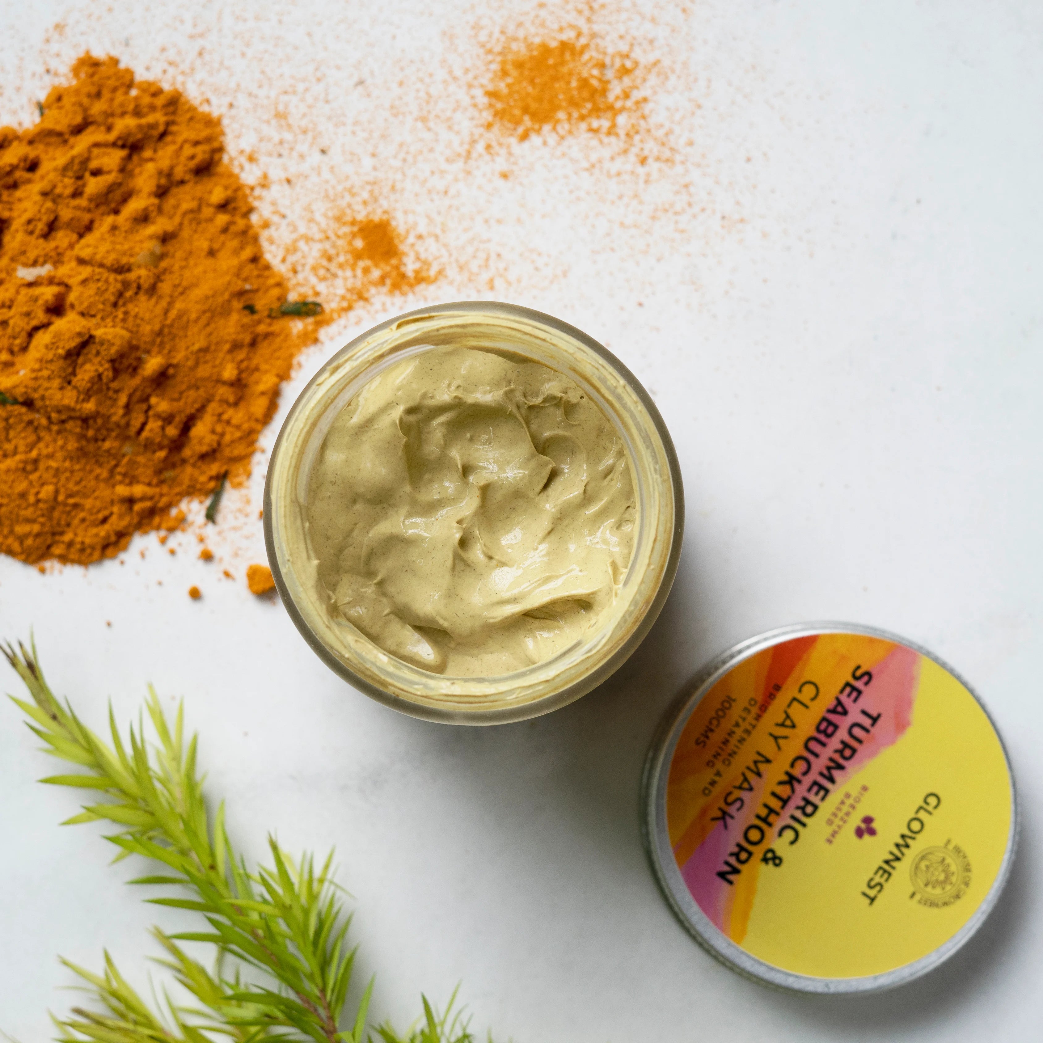 "KASतूरी" Turmeric & Sea Buckthorn Clay Mask