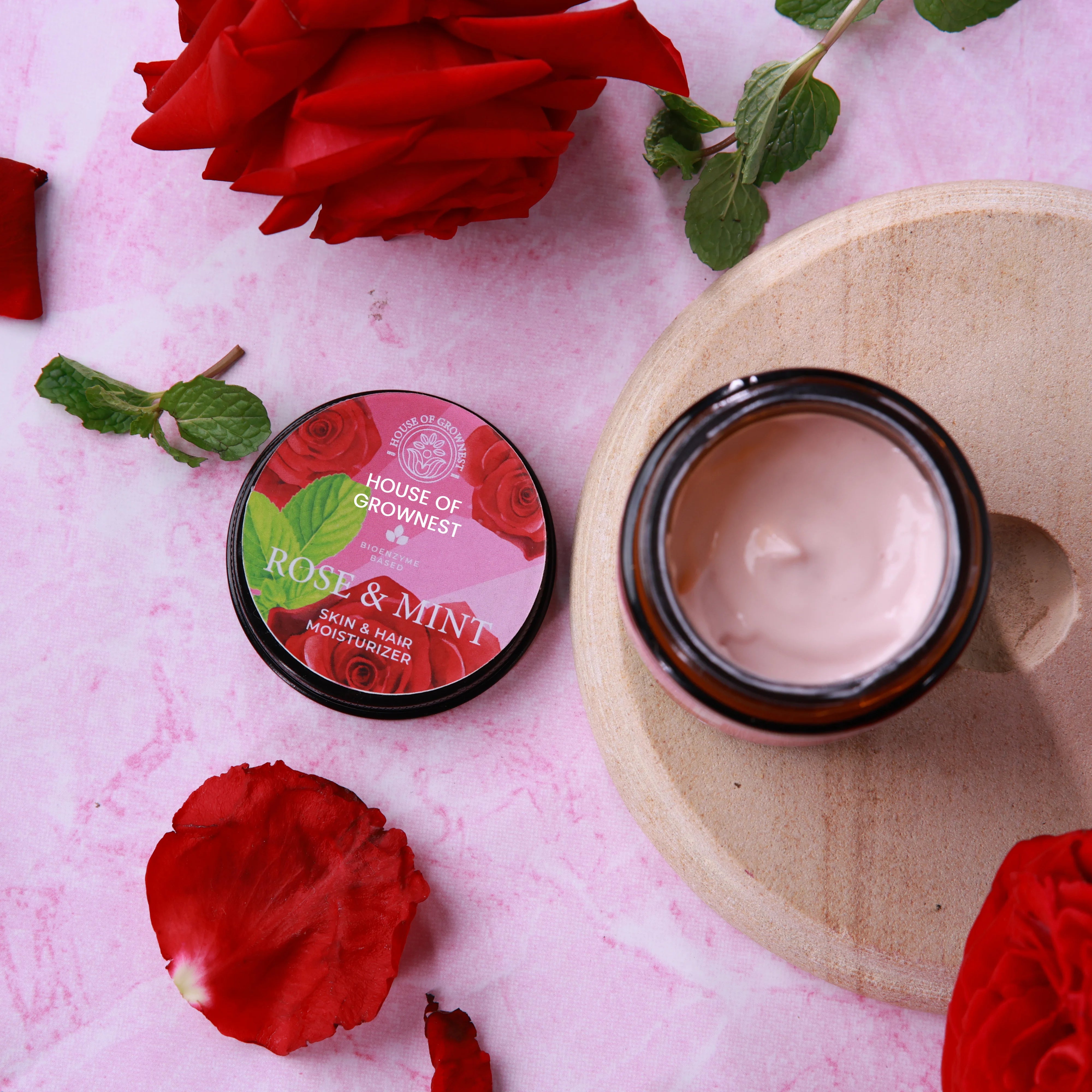 Rose & Mint - Skin & Hair Moisturiser