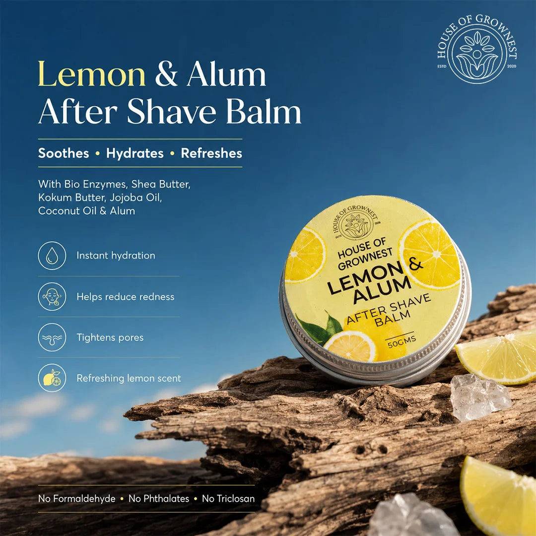 After Shave Balm - Lemon & Alum
