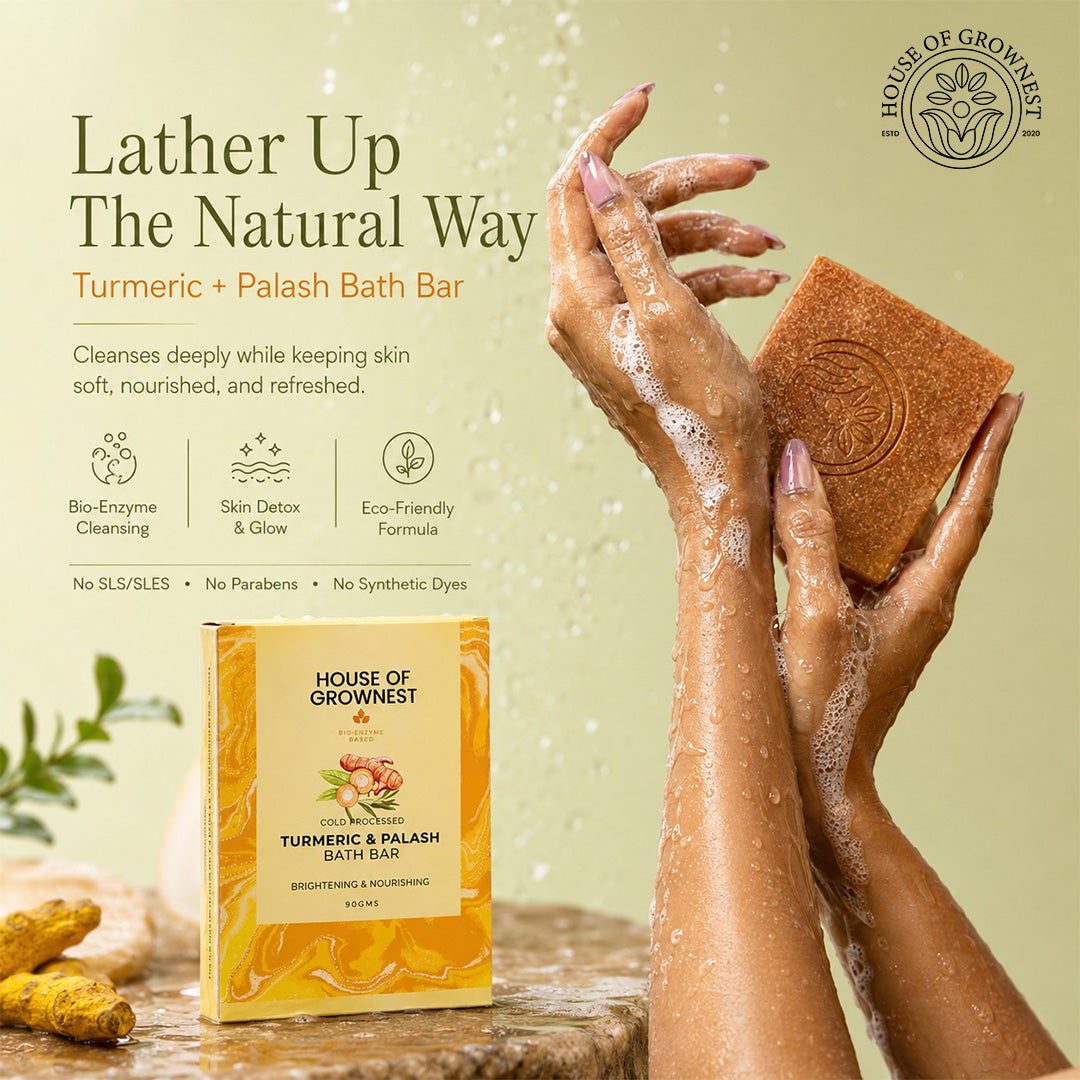Turmeric Palash Bath Bar