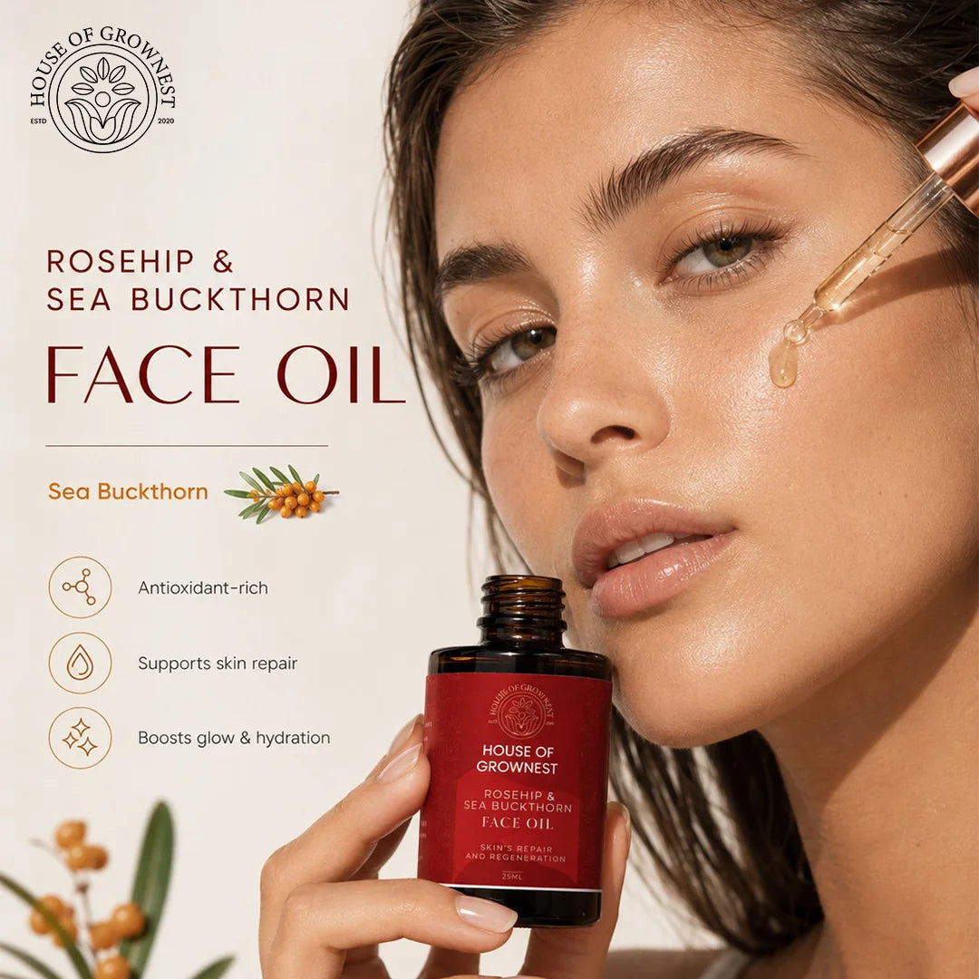 "MRIग्या" Rosehip & Sea Buckthorn Face Oil