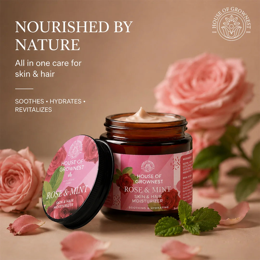 Rose & Mint - Skin & Hair Moisturiser