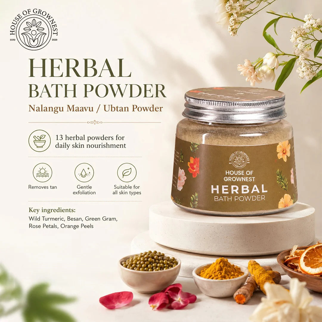 Herbal Bath Powder - Nalangu Maavu/Ubtan Powder