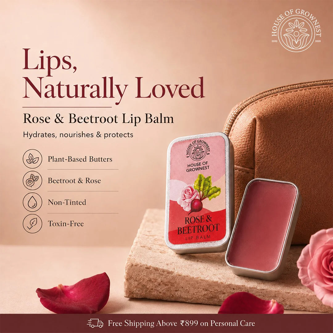 Rose & Beetroot Lip Balm