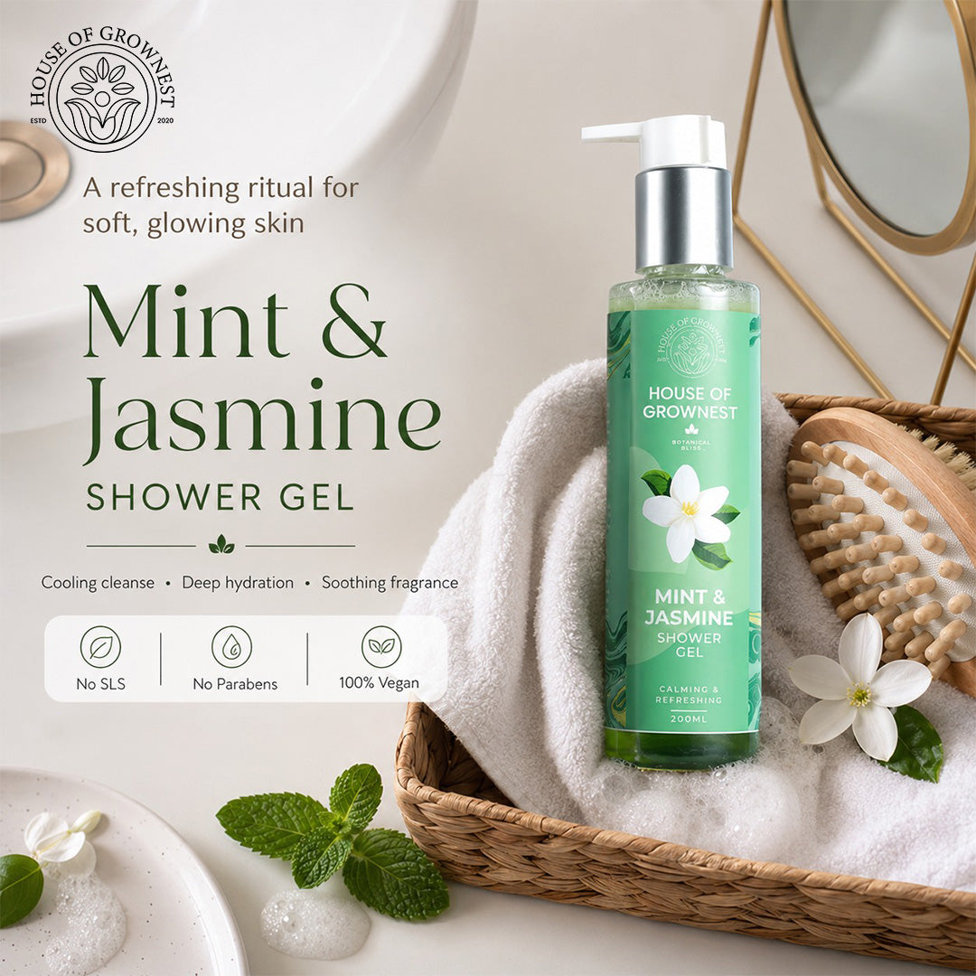 Mint & Jasmine Shower Gel