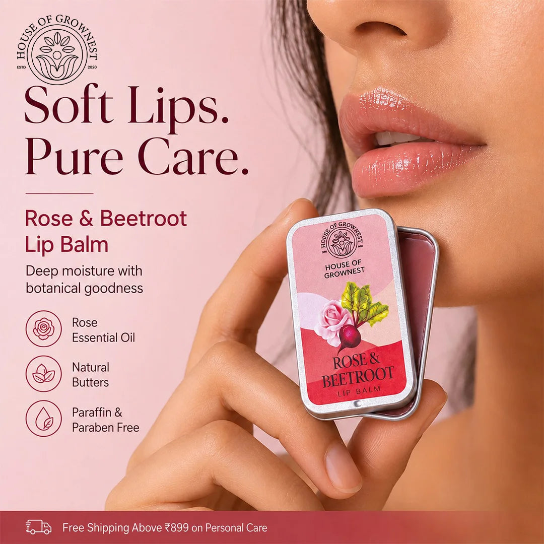 Rose & Beetroot Lip Balm