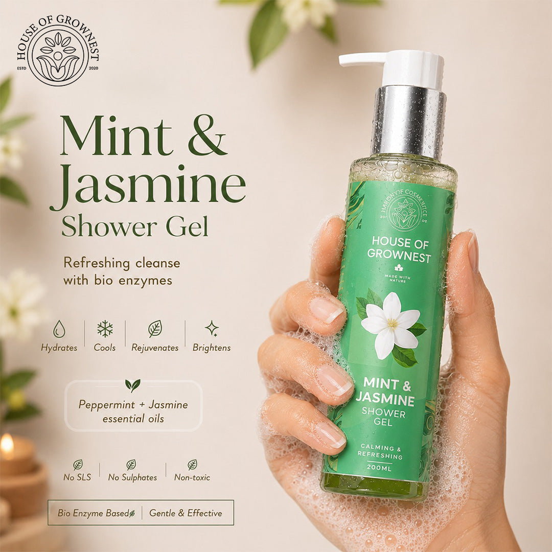 Mint & Jasmine Shower Gel