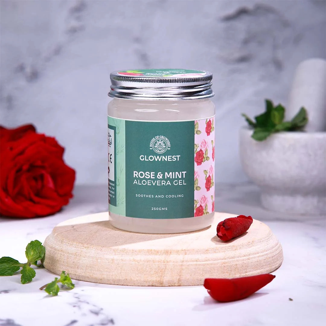 Aloe Vera Gel - Rose & Mint