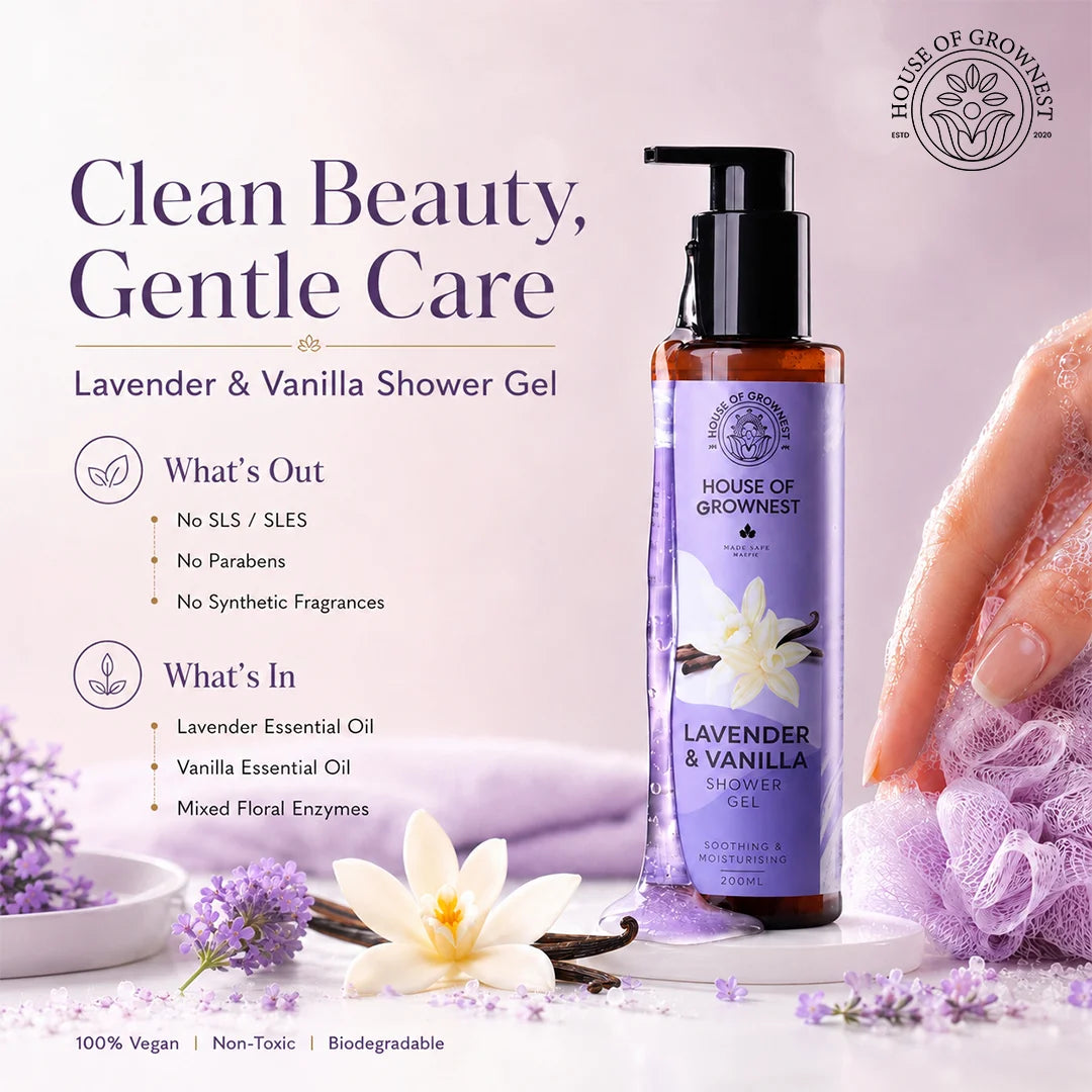 Lavender & Vanilla Shower Gel