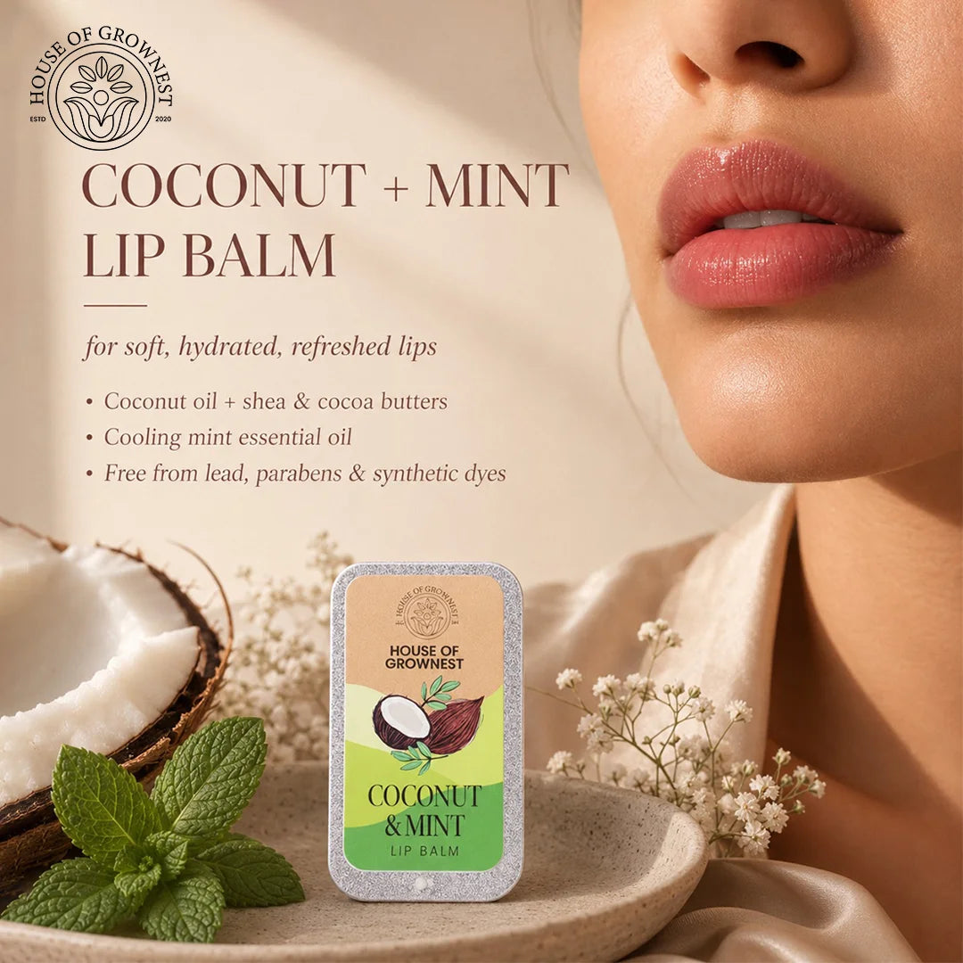 Coconut & Mint Lip Balm