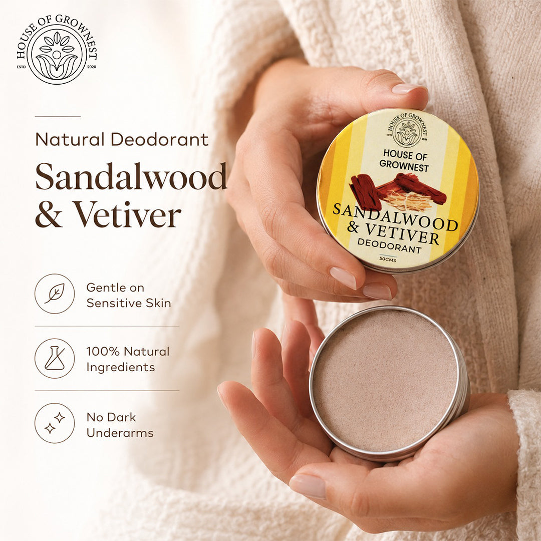 Sandalwood & Vetiver Deodorant
