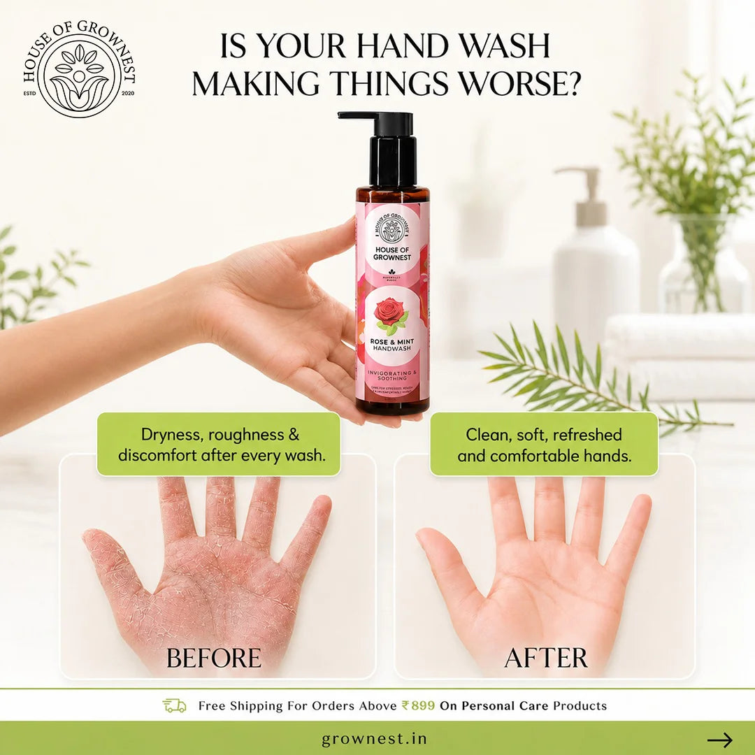 Rose & Mint- Handwash