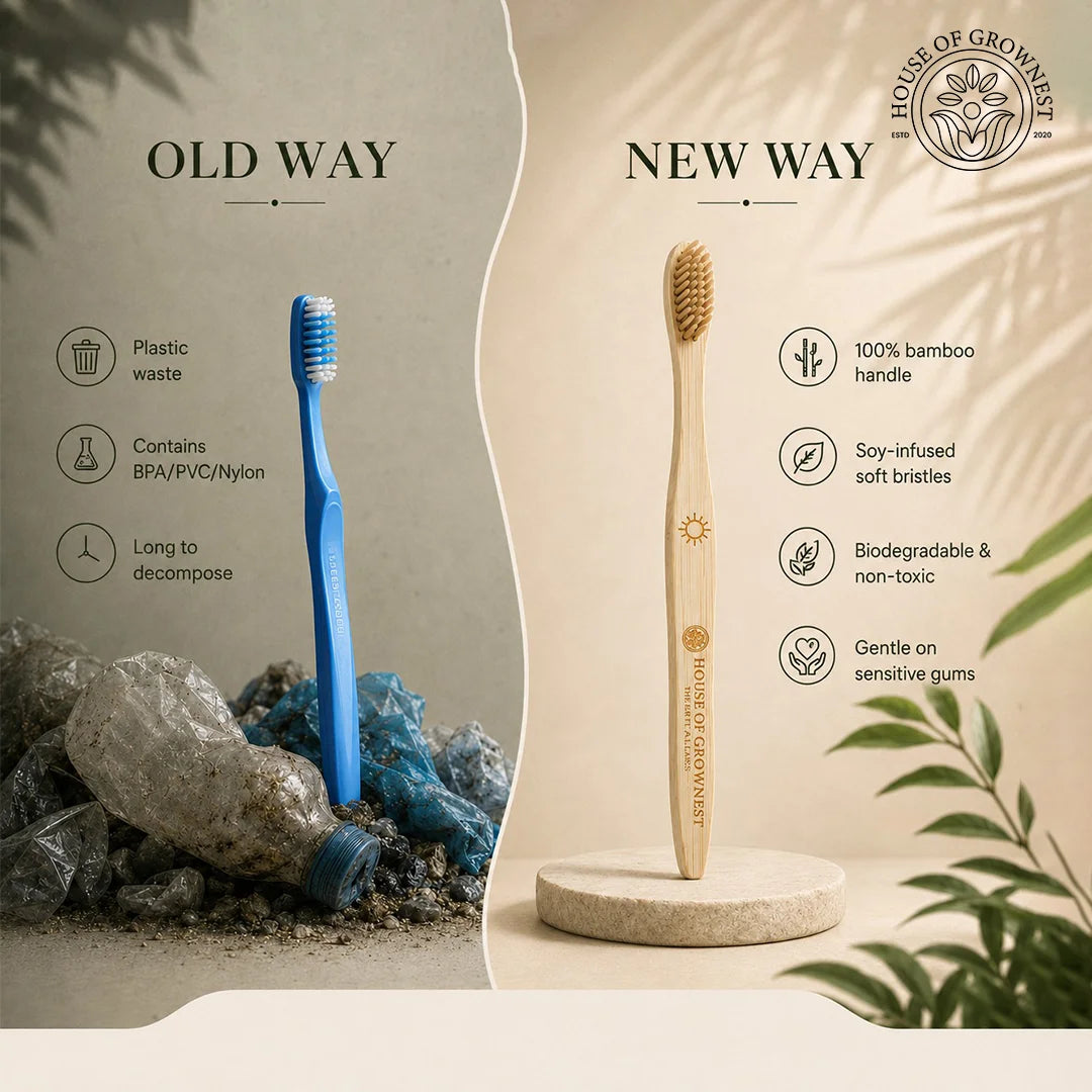 Bamboo Tooth Brush - Adult