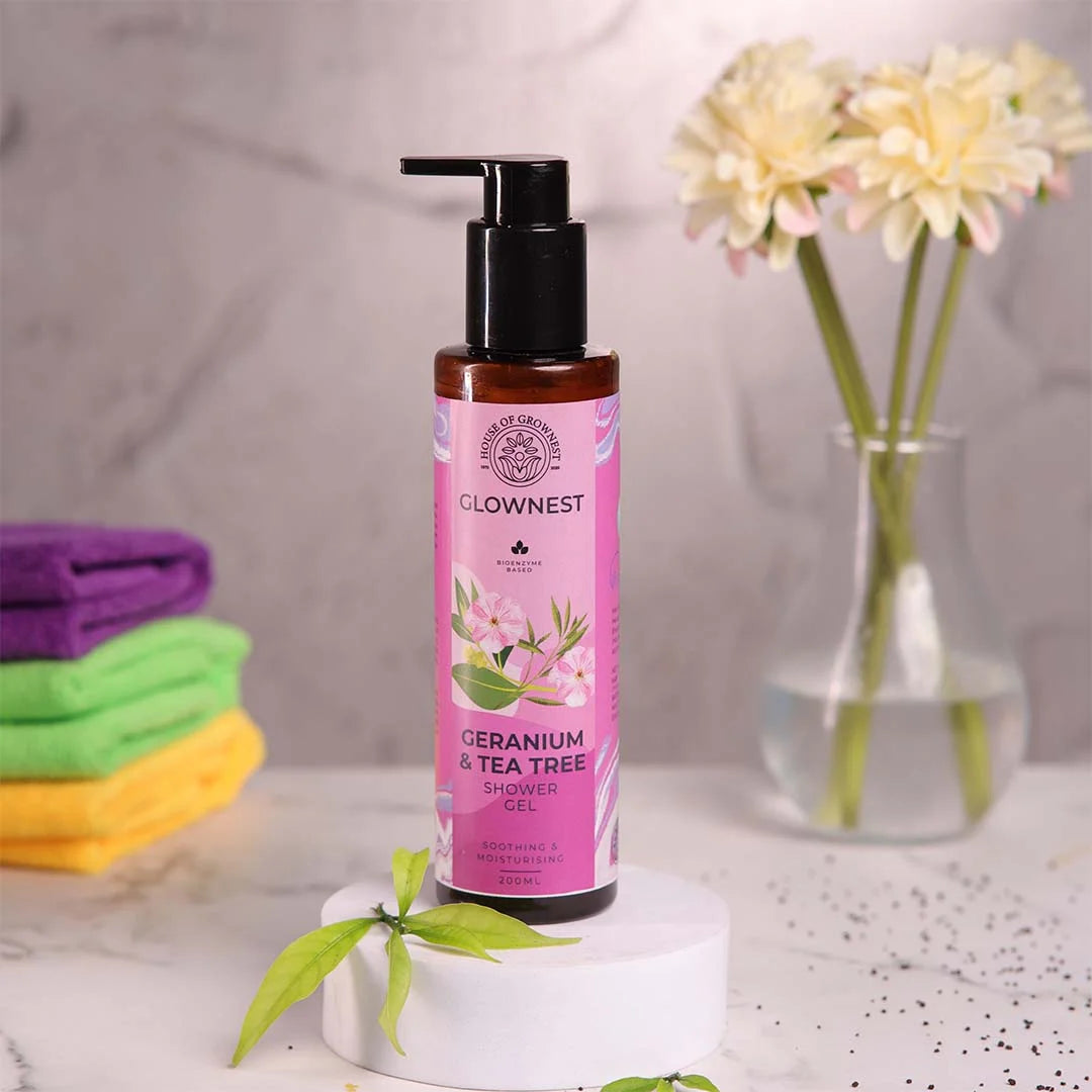 Geranium & Tea Tree Shower Gel