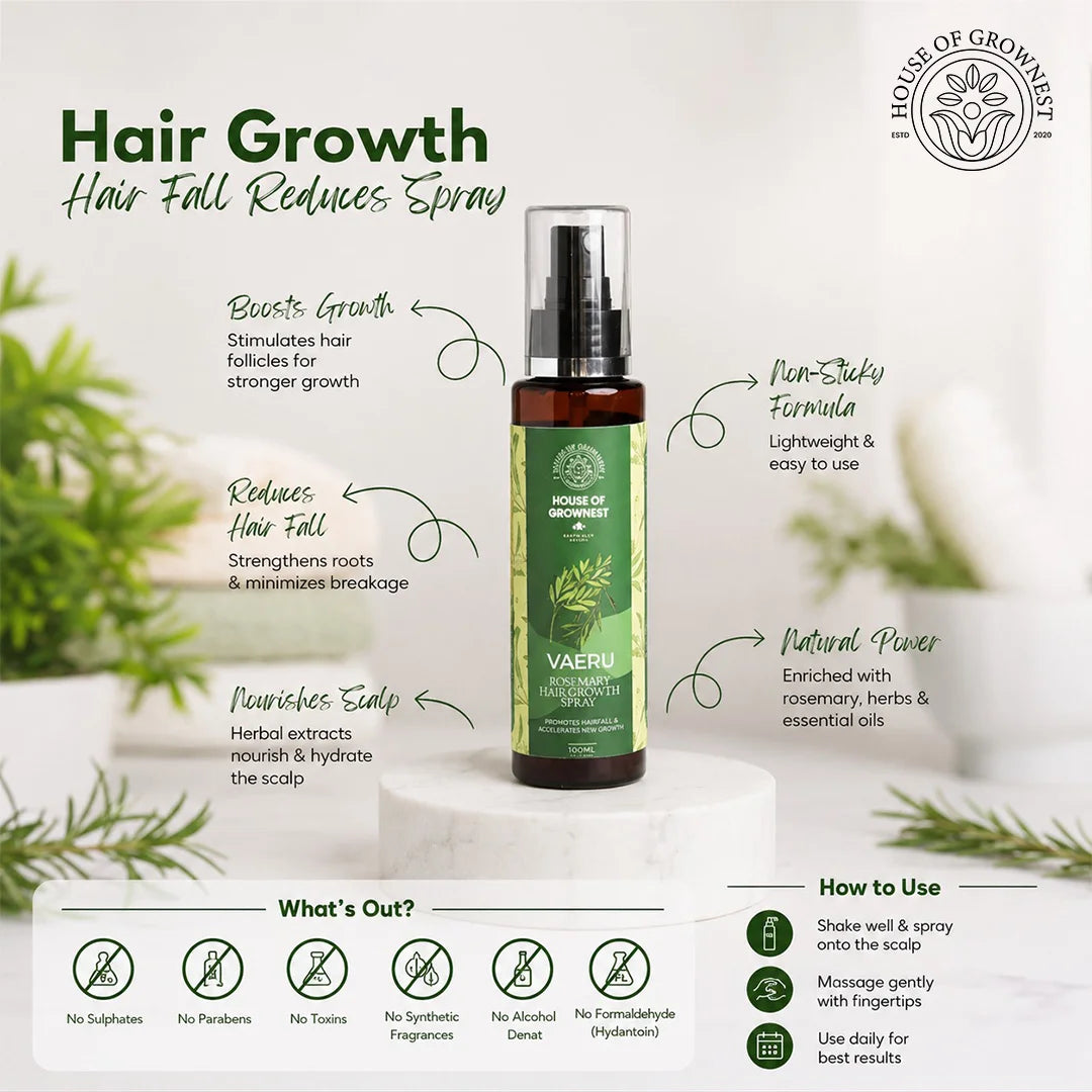 "VERप्राणा" Rosemary Hair Regrowth Spray