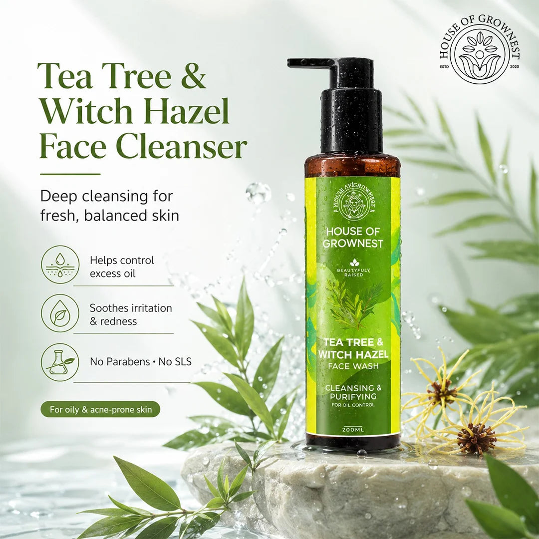 Tea Tree & Witch Hazel Face Cleanser