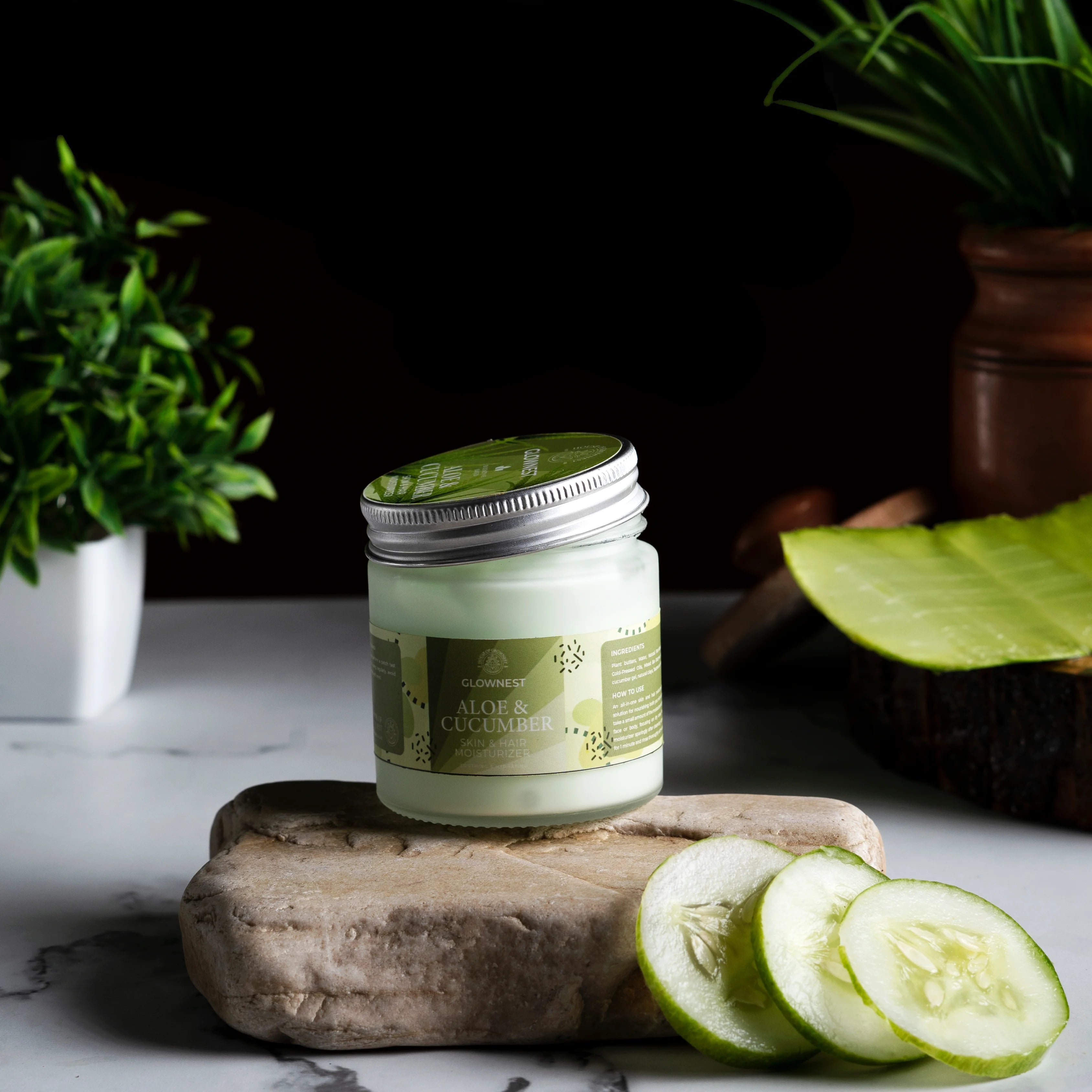 Aloe vera & Cucumber- Skin & Hair Moisturizer