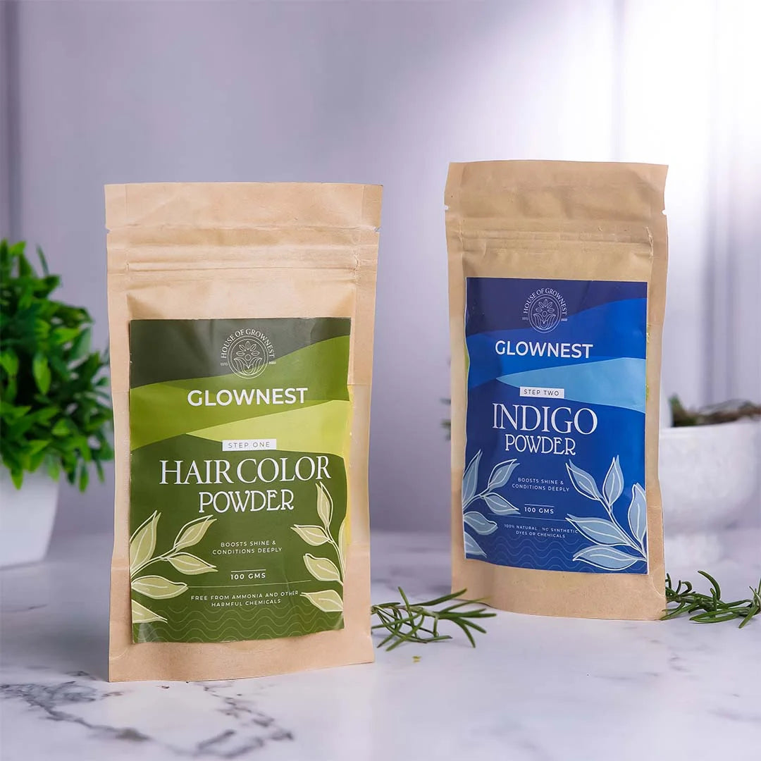 Natural Hair Color Powder