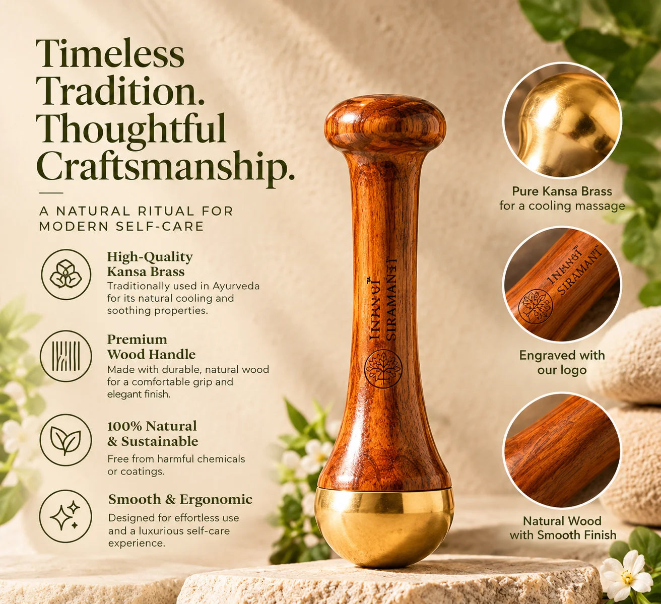 House of Grownest Kansa Facial Wand