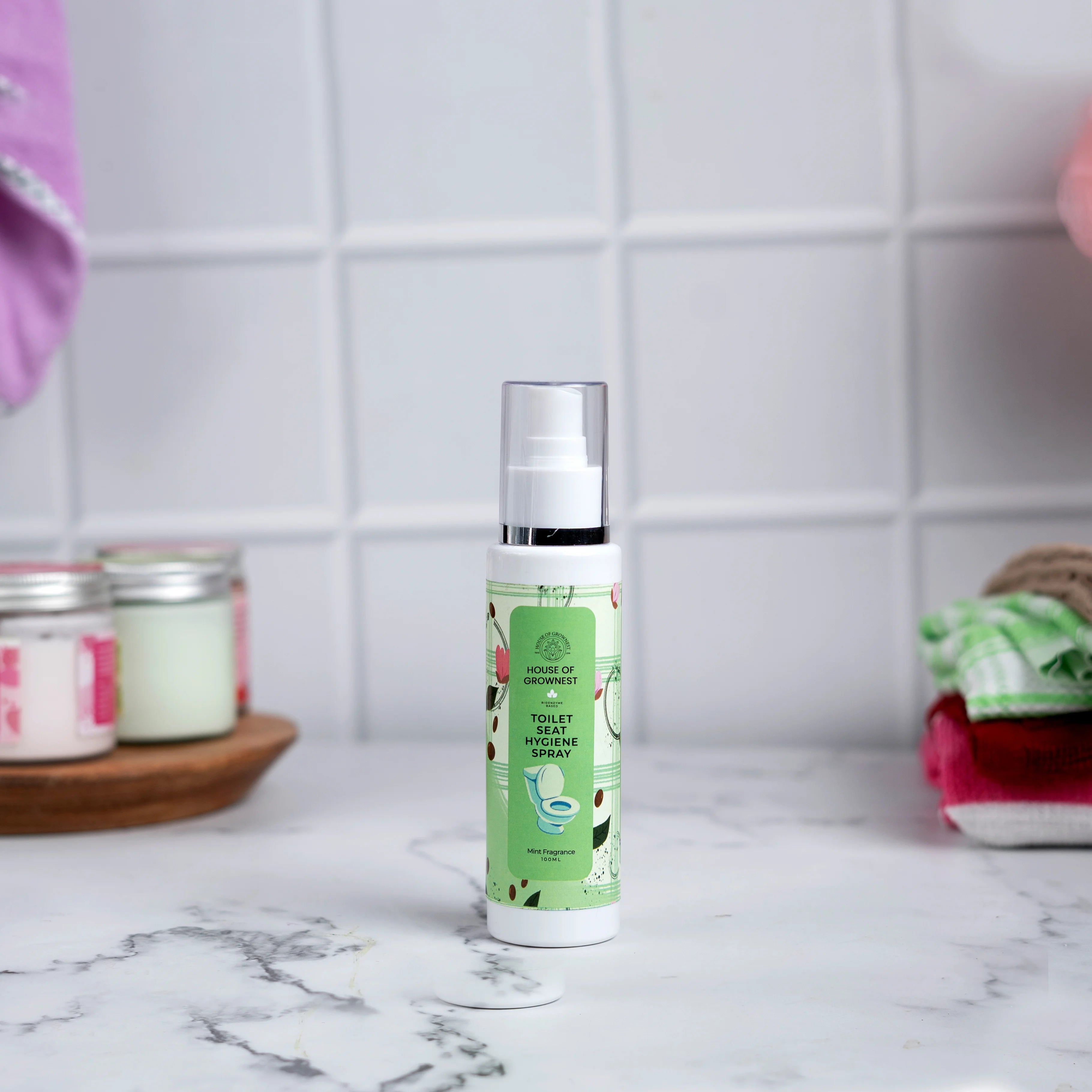 Toilet Seat Hygiene Spray