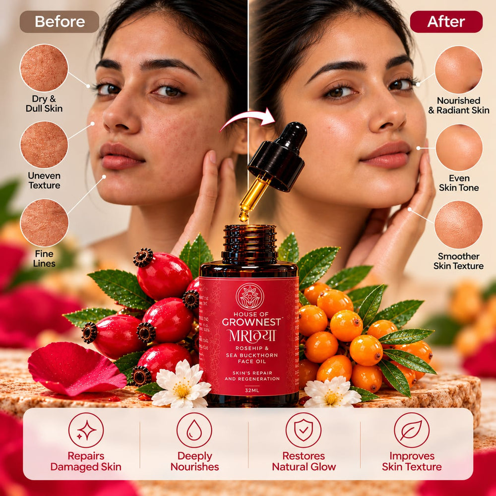 "Mrigya" Rosehip & Sea Buckthorn Face Oil